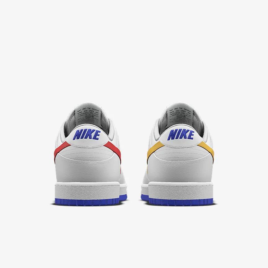 Giày Nike Dunk Low Unlocked By You Nữ Đỏ Trắng